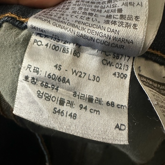 512 Levi's women Dark blue - Picture 6 of 6